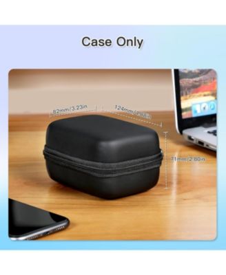 Polono Genuine Label Printer Case Compatible with P31S and L1-A Label Maker, Hard Carry Label Printer Case for Labeler Makers (Case Only)