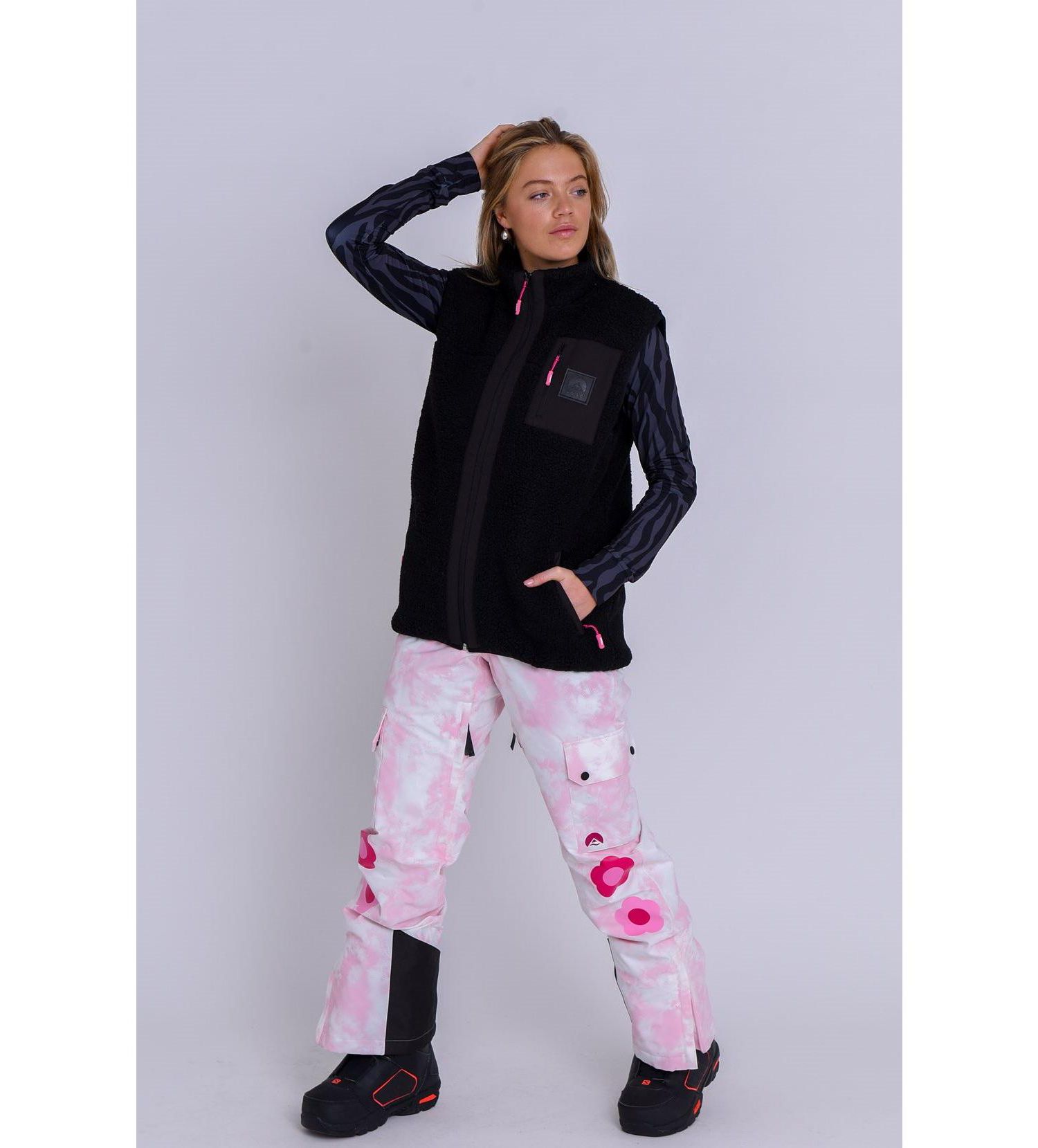 Women's Method Sherpa Vest Dusky Pink