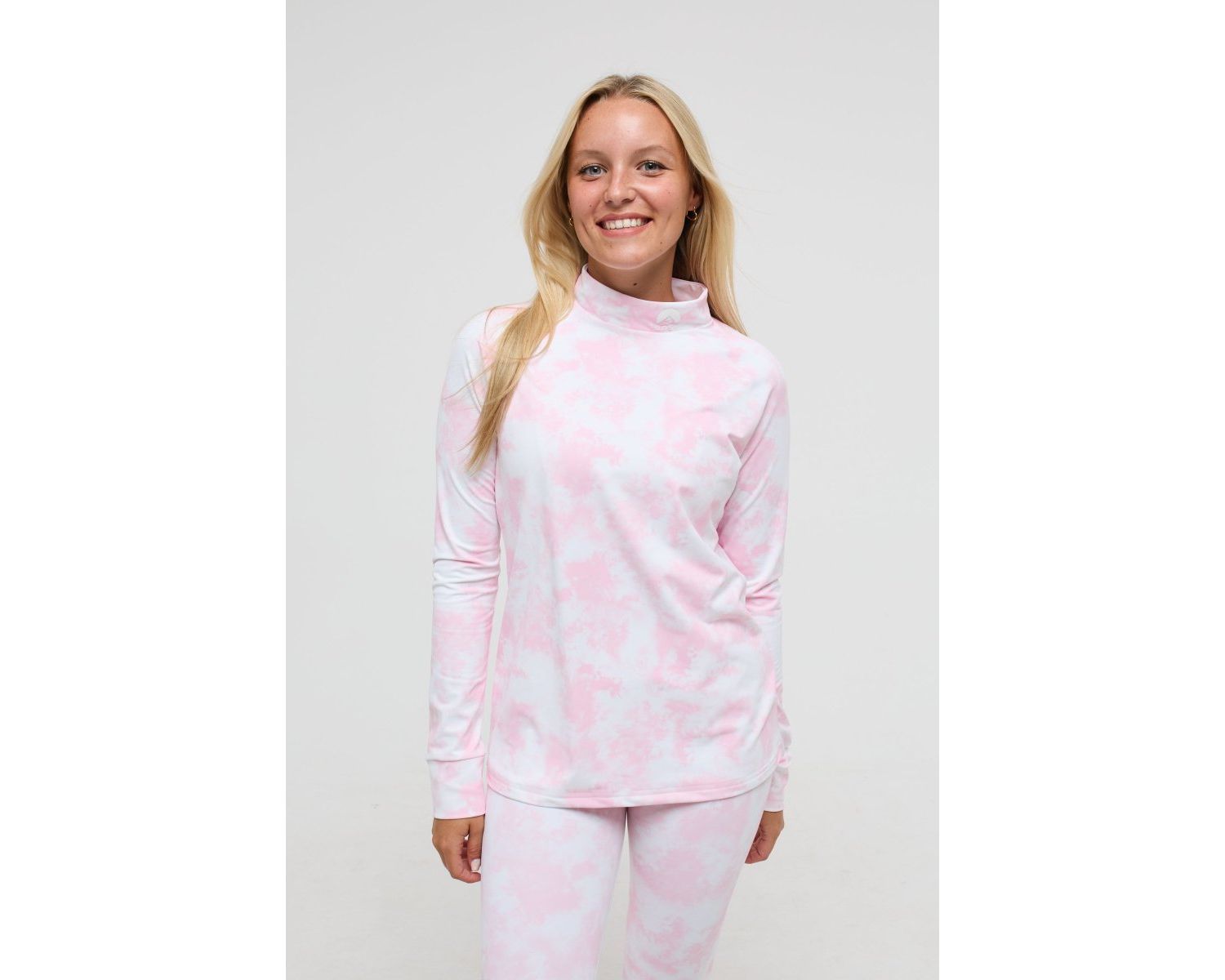 Women's Baselayer Top - Pink Signature Collection