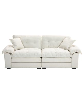 Chenille Recliner Loveseat