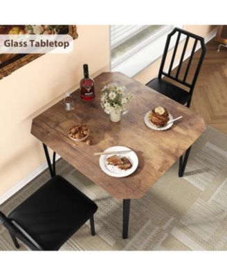 3 Pieces Dining Table Set