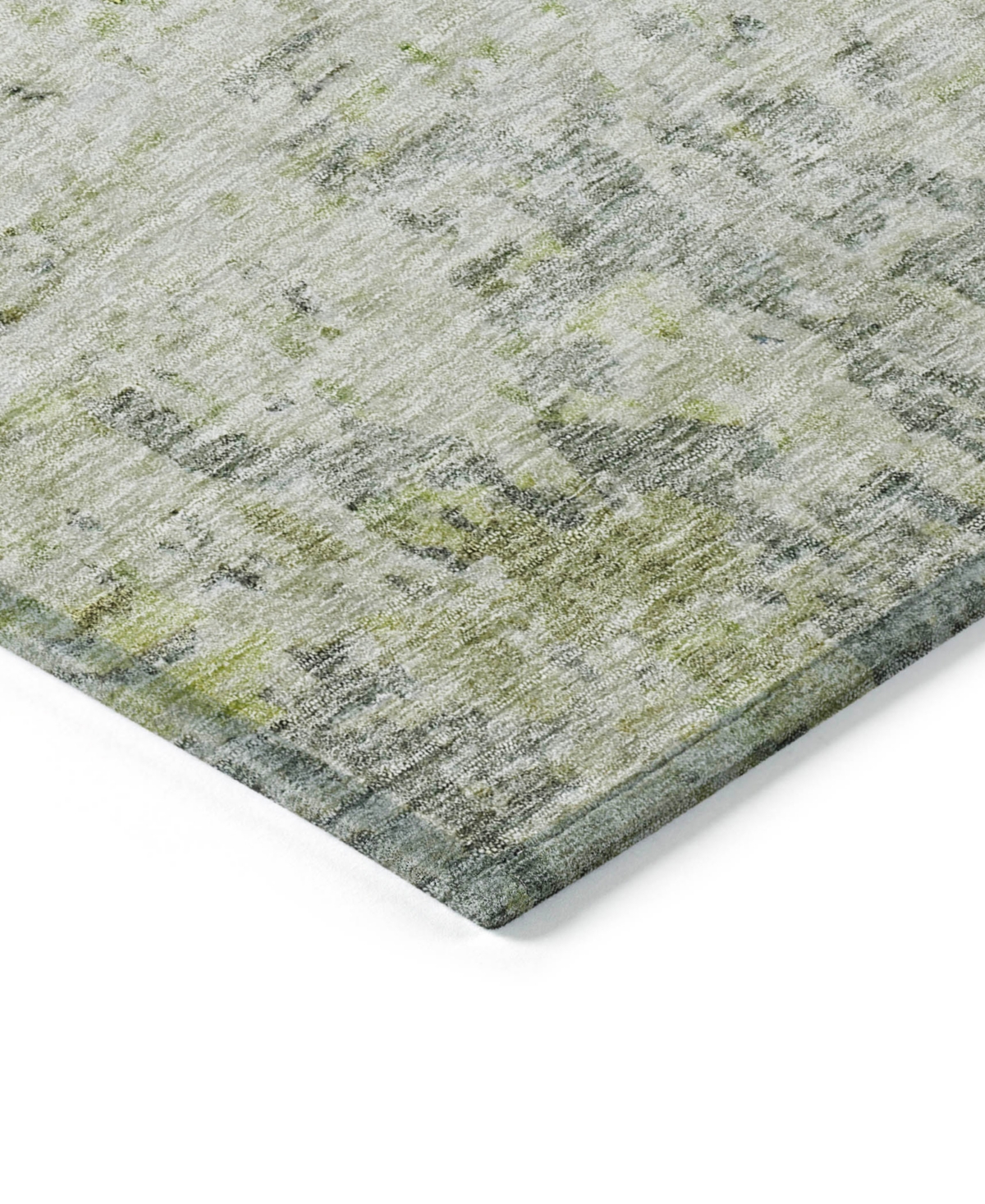 Addison Chantille Machine Washable Acn1129 9'x12' Area Rug In Grass