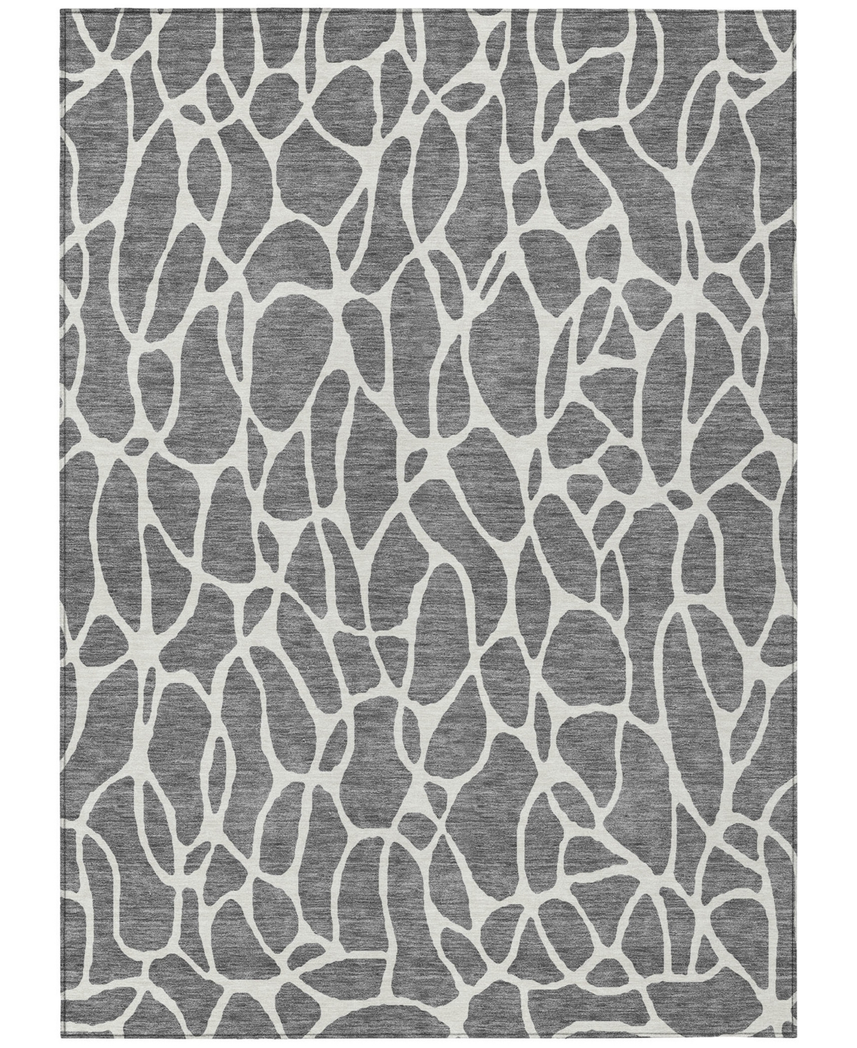 Addison Chantille Machine Washable Acn1024 9'x12' Area Rug In Gray