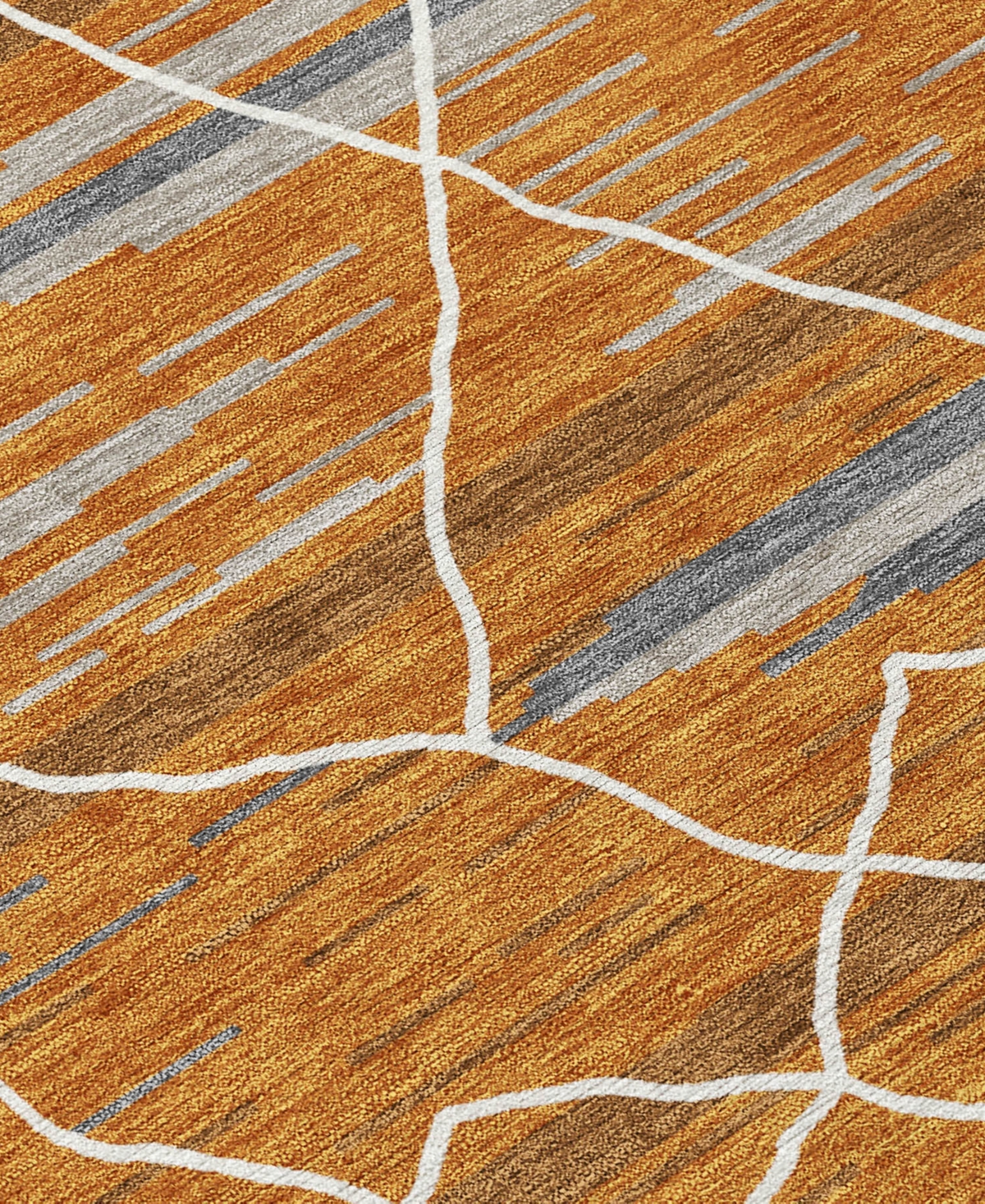 Addison Chantille Machine Washable Acn1025 3'x5' Area Rug In Terracotta