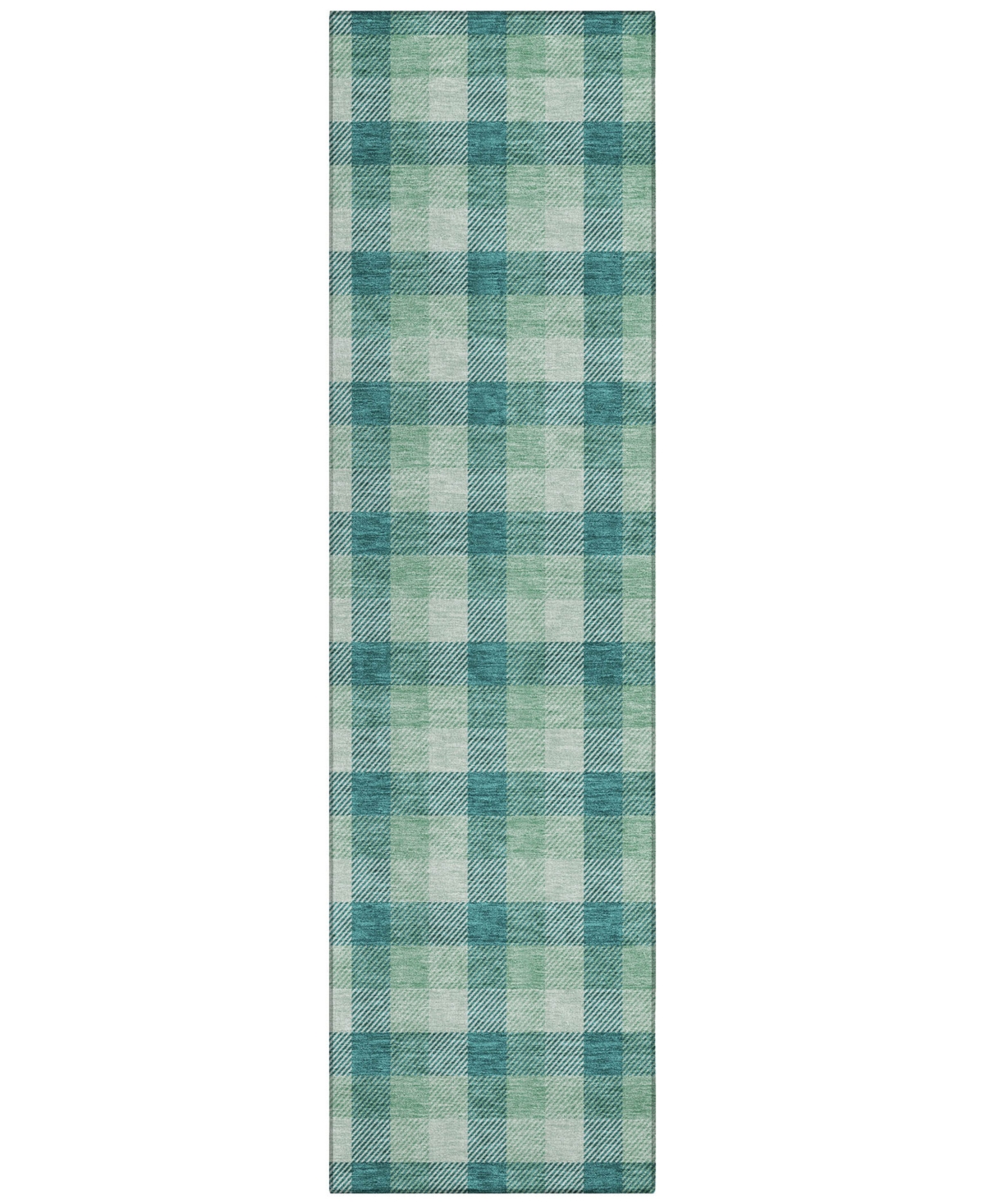Addison Chantille Mahine Washable Acn1053 2'3"x7'6" Runner Area Rug In Mint