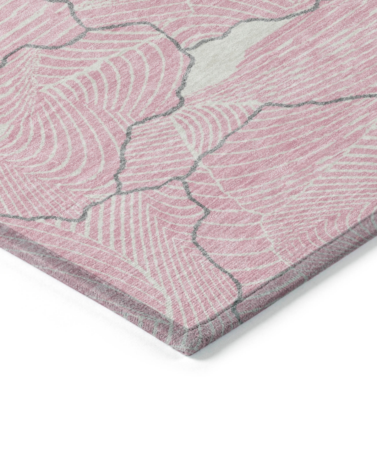 Addison Chantille Mahine Washable Acn1048 2'3"x7'6" Runner Area Rug In Pink