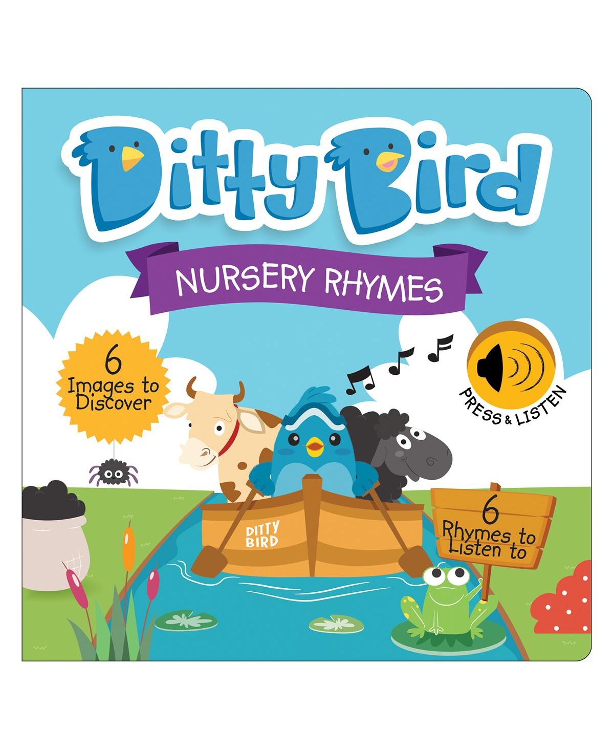 Ditty Bird Bedtime and Nursery Rhyme Song Books - Set of 2