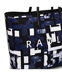 Southwell Gardens Abstract Geo Large Open Top Tote Bag