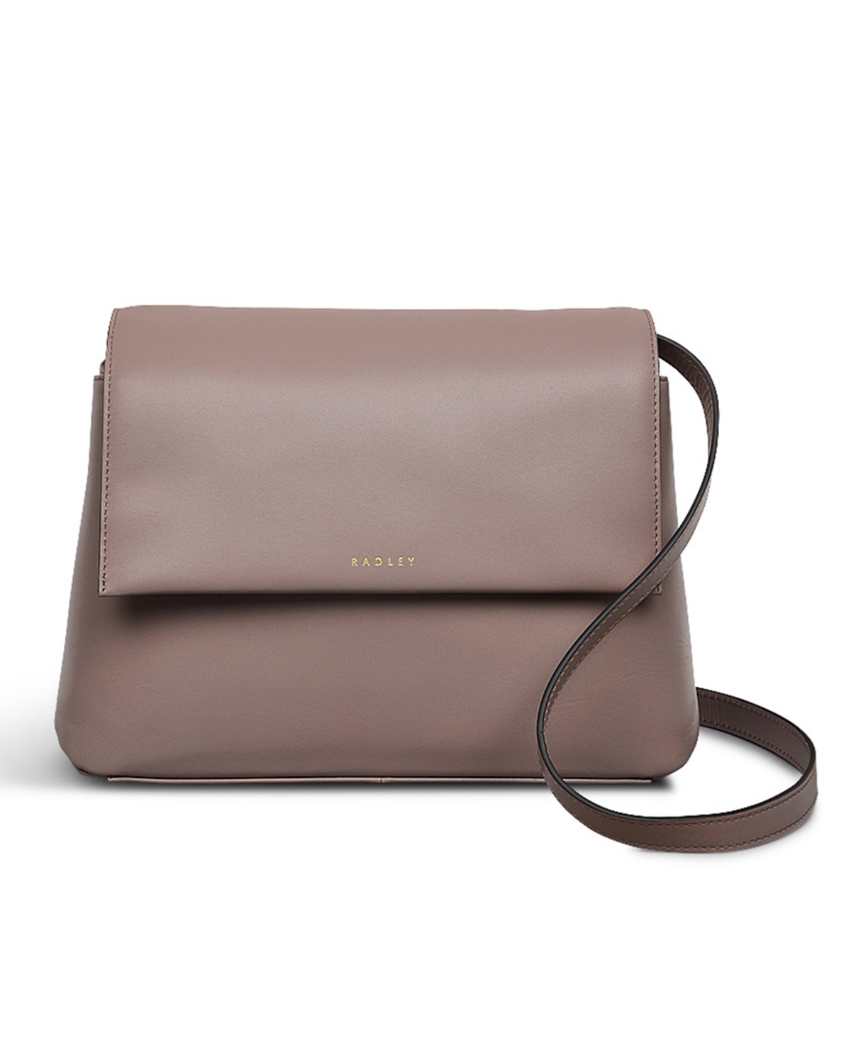 Dorset Street Small Flap Over Crossbody Bag In Espresso