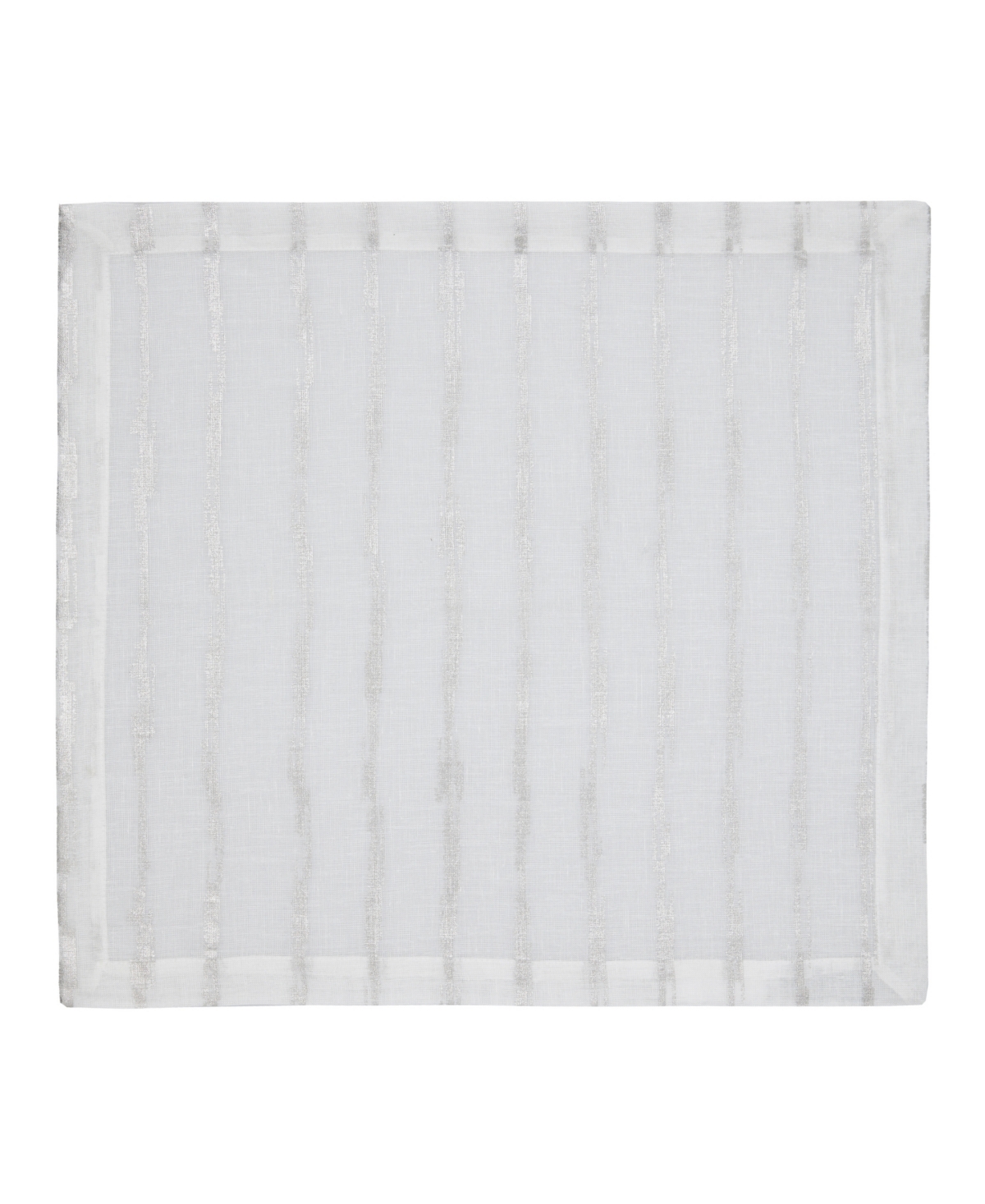 Mode Living Cannes Napkins, Set Of 4 In Silver Foil Print