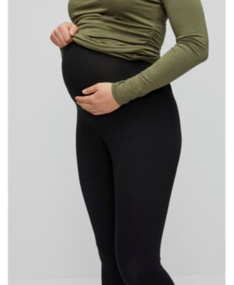 Maternity Basic Secret Fit Belly Crop Leggings - Motherhood