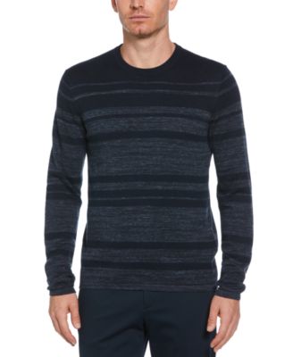 Perry Ellis - Men's Space Dyed Crewneck Sweater