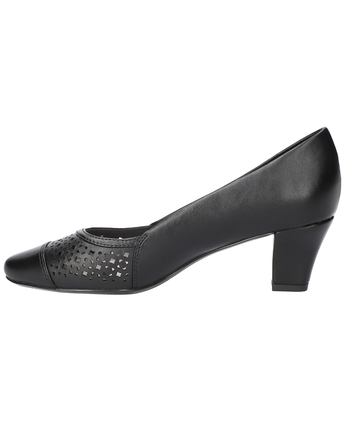 Shop Easy Street Women's Neva Comfort Dress Heel Pumps In Black