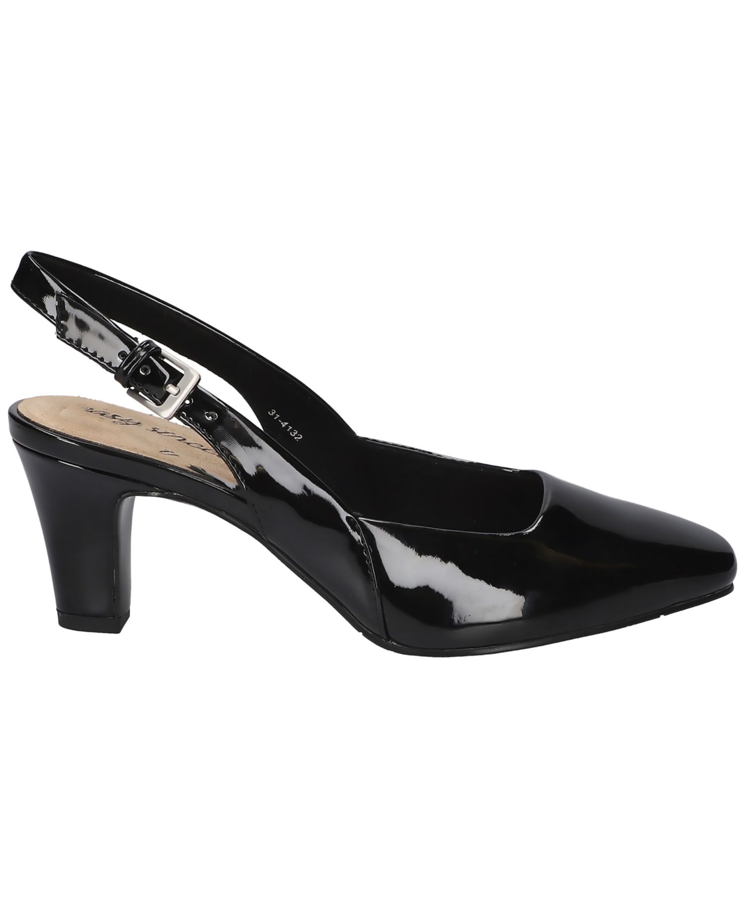 Ritsa Square Toe Slingback Pumps