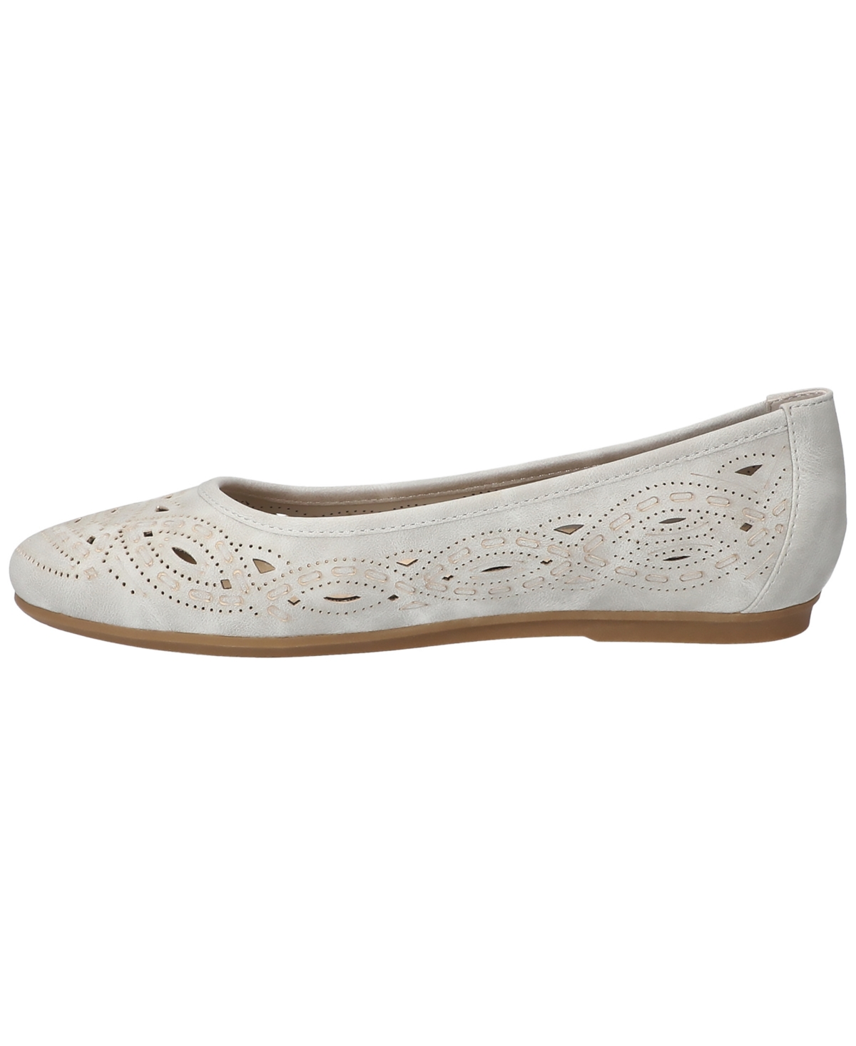 EASY STREET WOMEN'S JACKIE SLIP-ON BALLET FLATS 