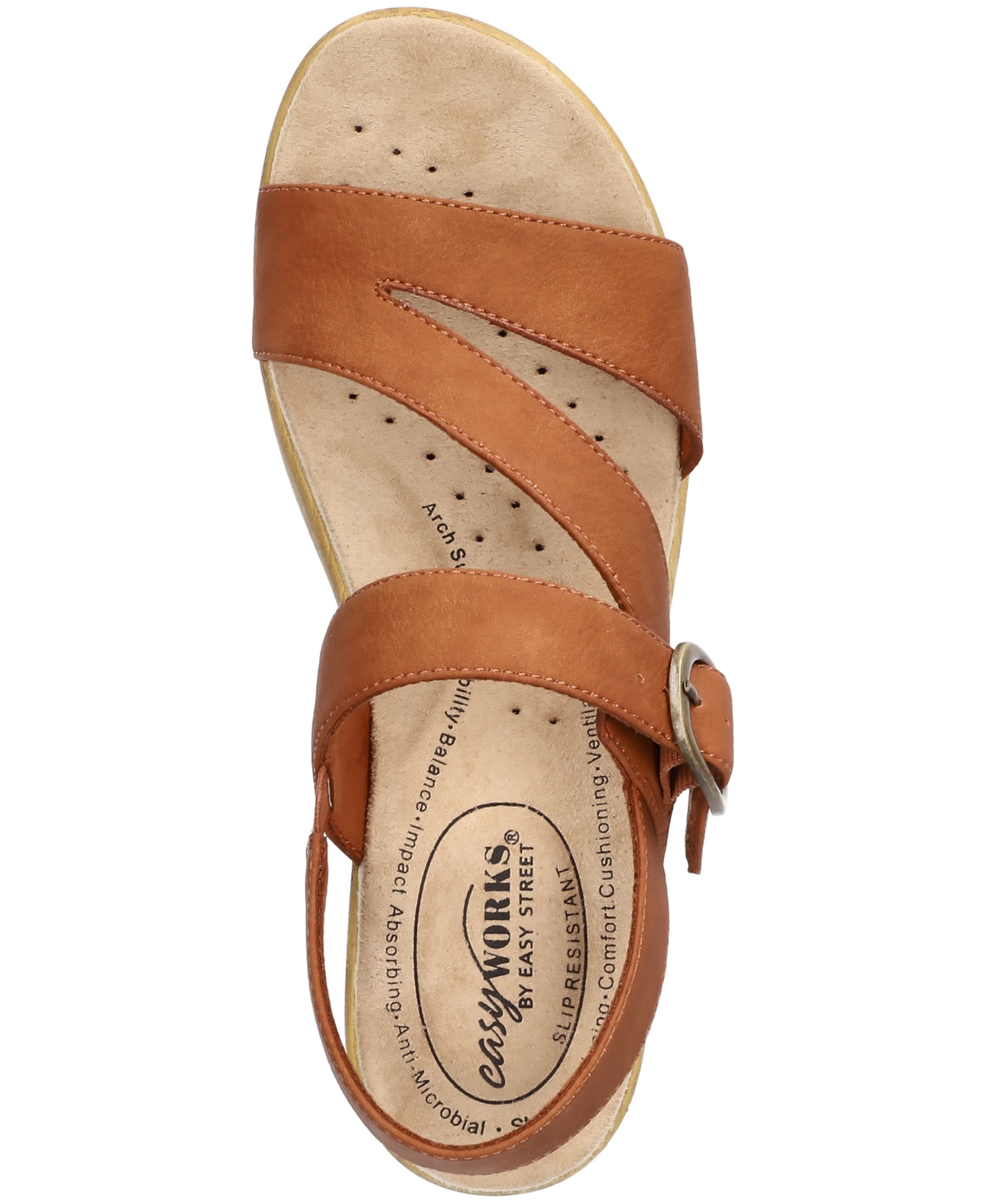 EASY STREET WOMEN'S MARNINA SLIP-RESISTANT SANDALS 