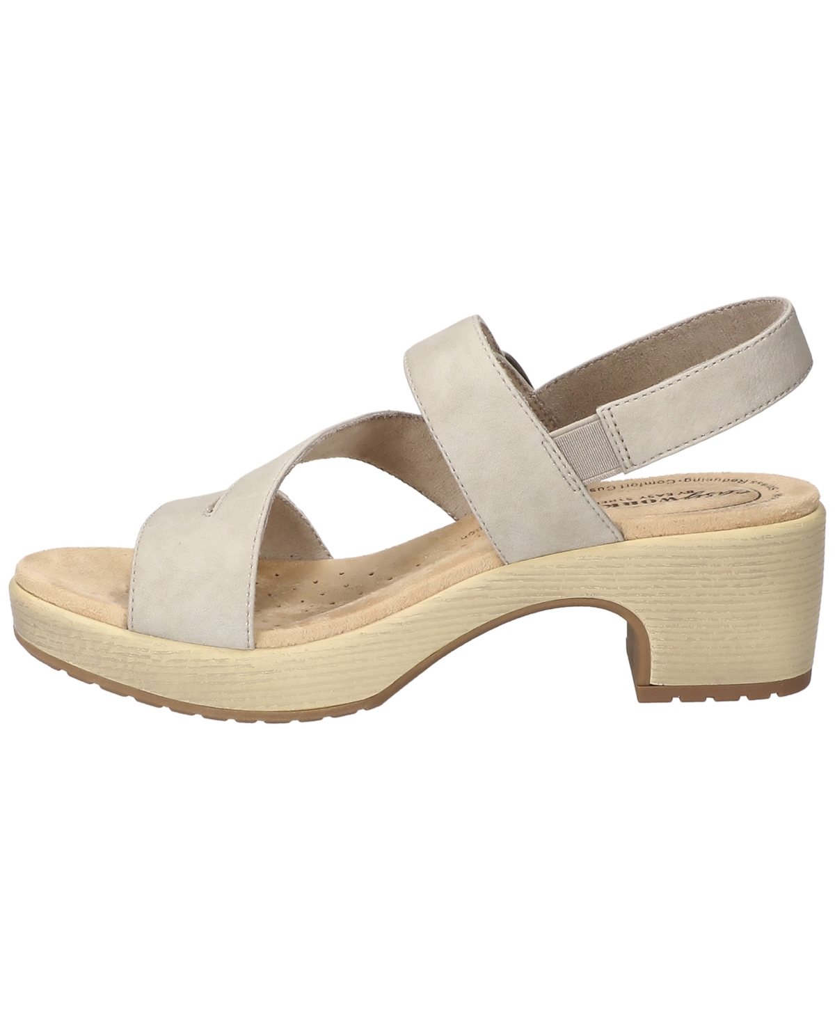 Shop Easy Street Women's Marnina Slip-resistant Sandals In Gray