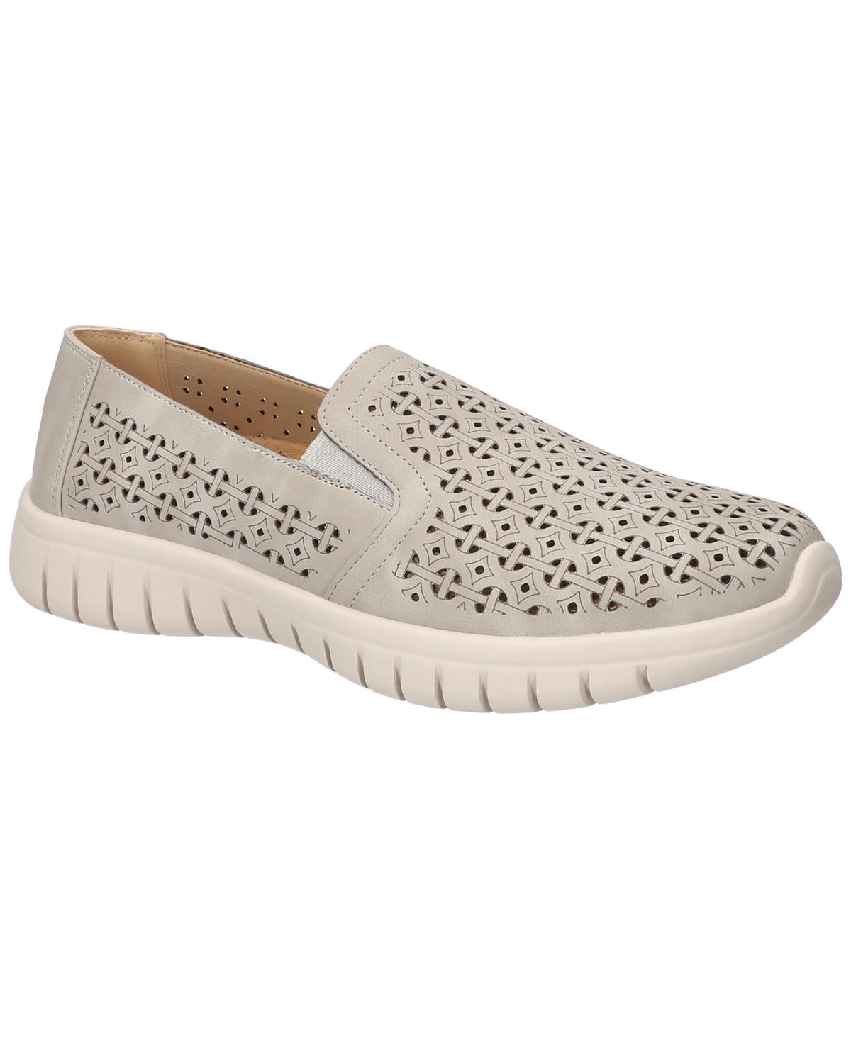 EASY STREET WOMEN'S MOSAIC SLIP-RESISTANT SNEAKERS 