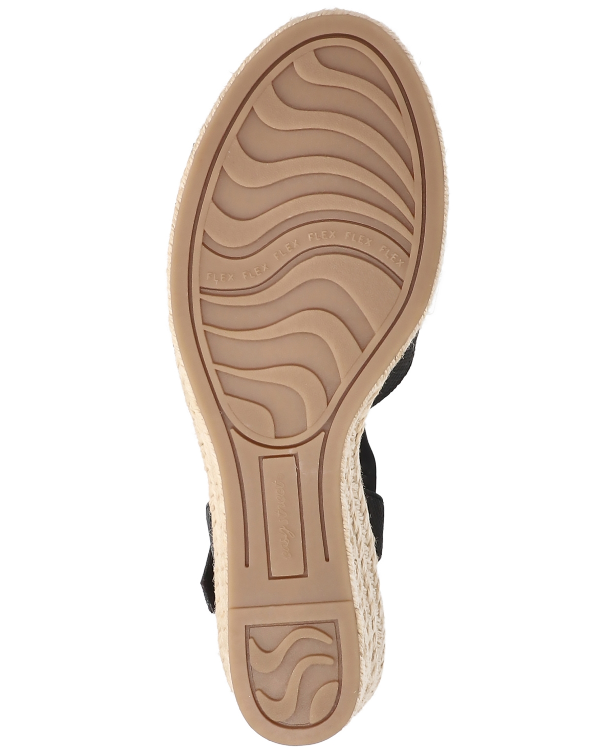EASY STREET WOMEN'S MIRAMAR ESPADRILLE WEDGE HEEL SANDALS 