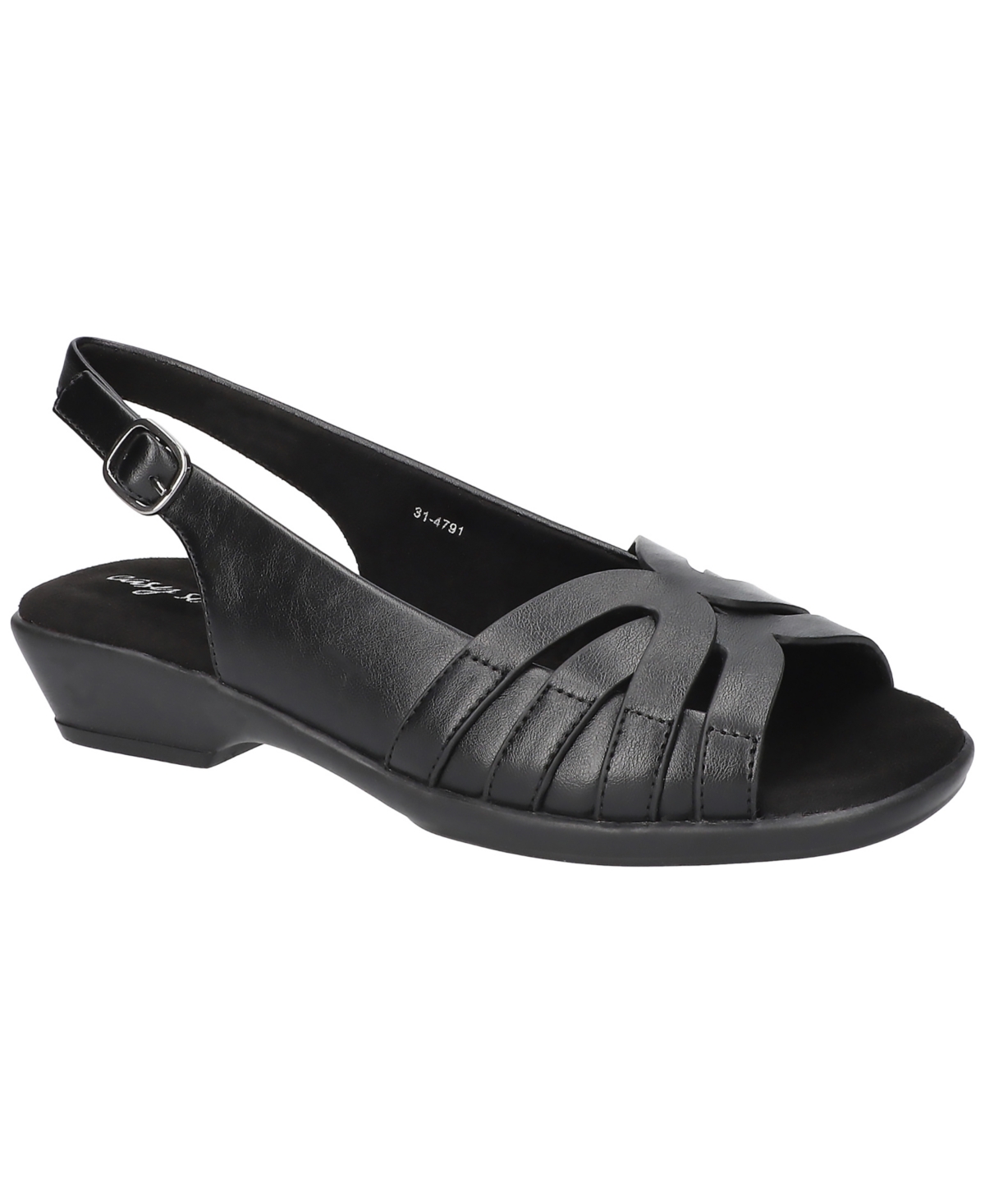 Women's Jovita Slingback Sandals - Natural Linen Embossed