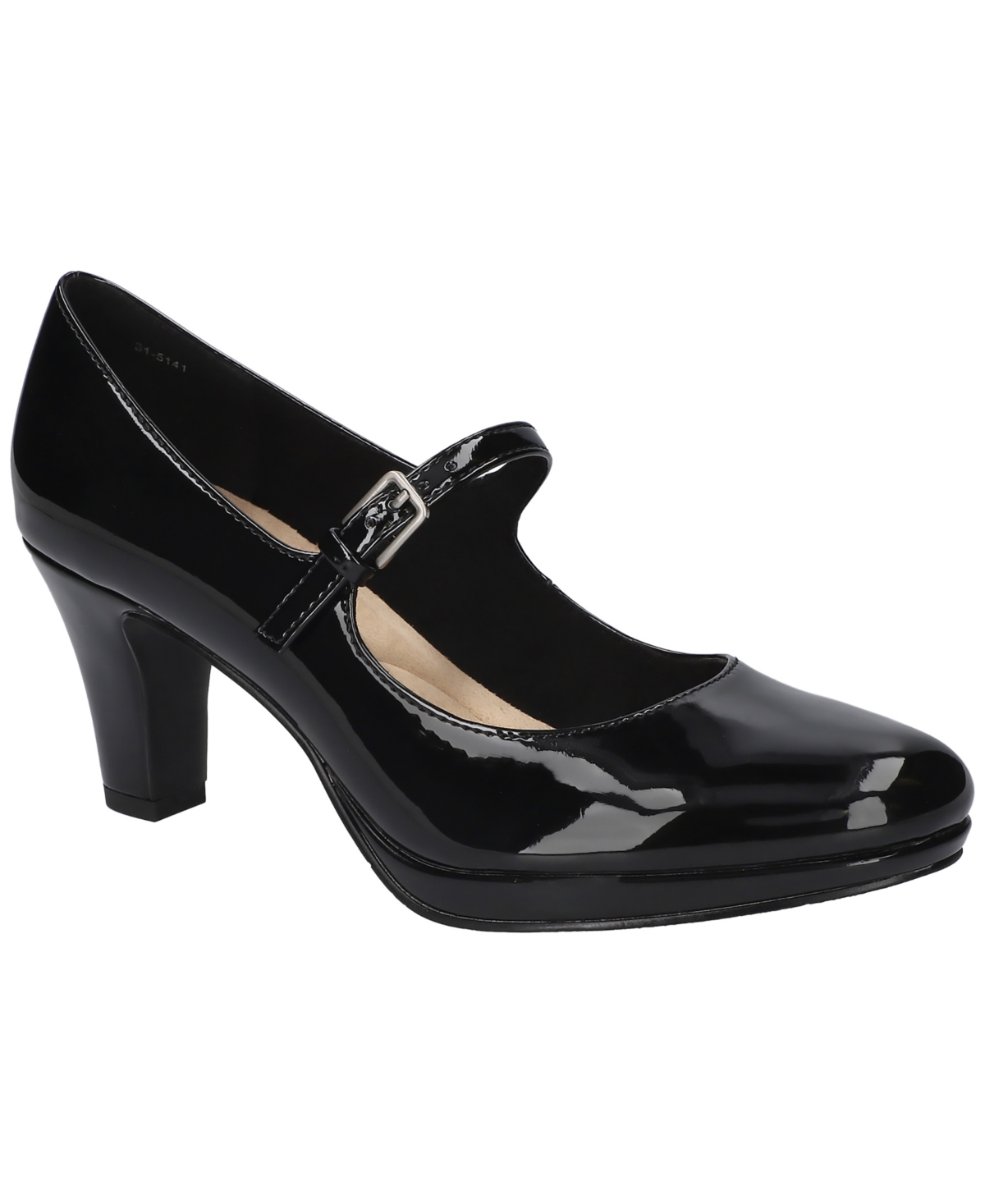 EASY STREET WOMEN'S ZEST BUCKLE PLATFORM PUMPS 