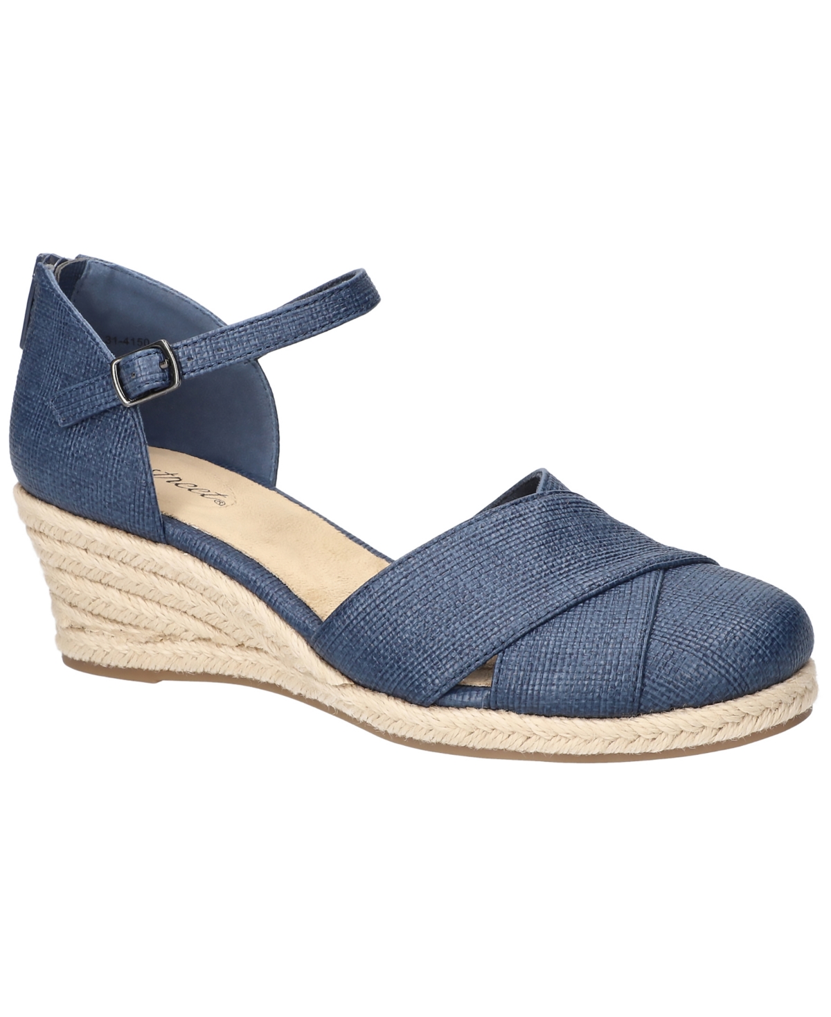 EASY STREET WOMEN'S COAST ESPADRILLE WEDGE SANDALS 