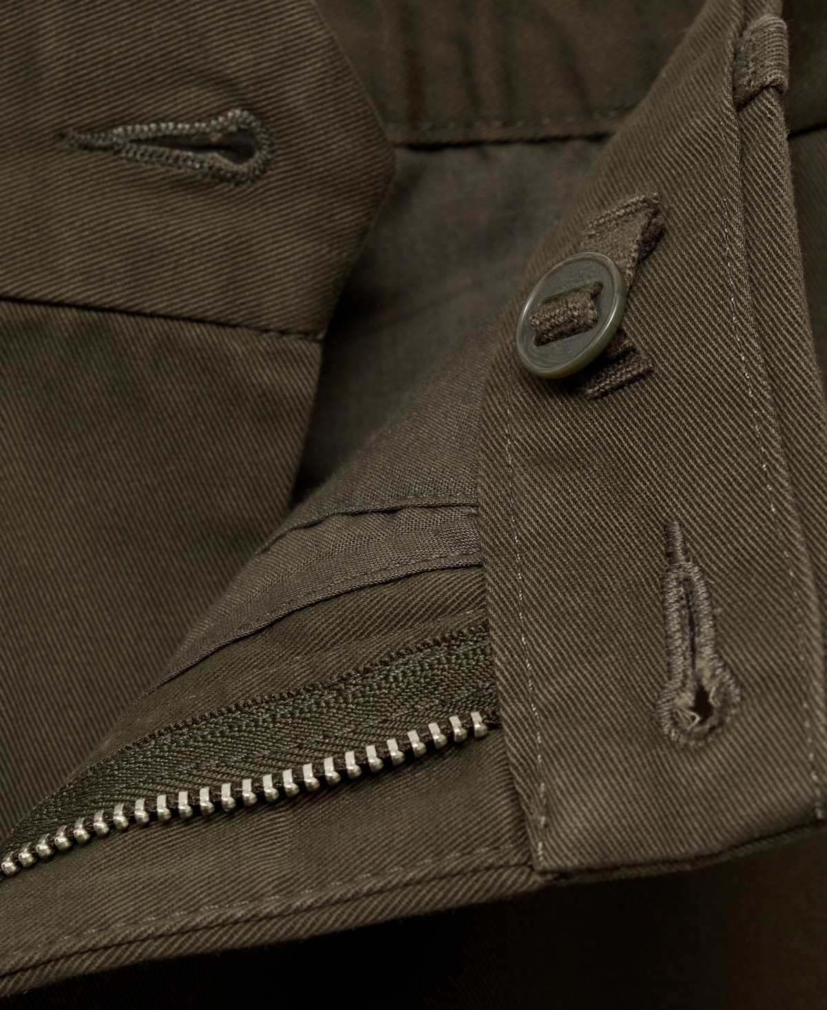 Mango Men's Straight-fit Cargo Pants In Khaki