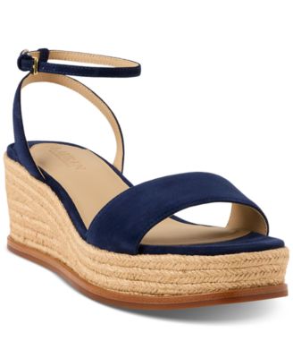Lauren Ralph Lauren - Women's Leona Espadrille Platform Wedge Sandals