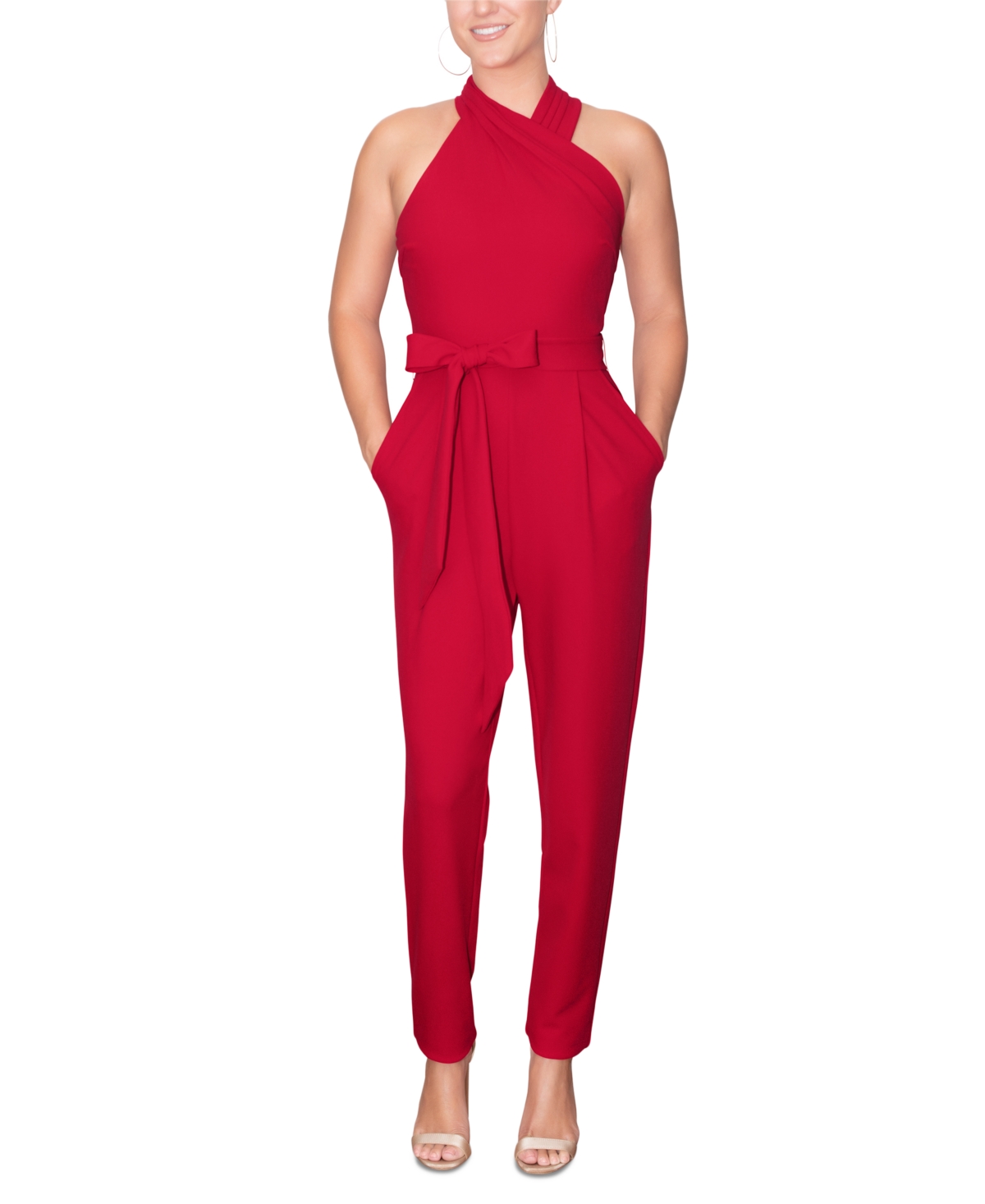 Rachel Rachel Roy Women's Harland Scuba Crepe Jumpsuit