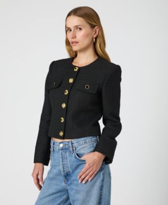 Women's Structured Button-Front Jacket