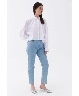 Women's Oversized Button-Up Shirt
