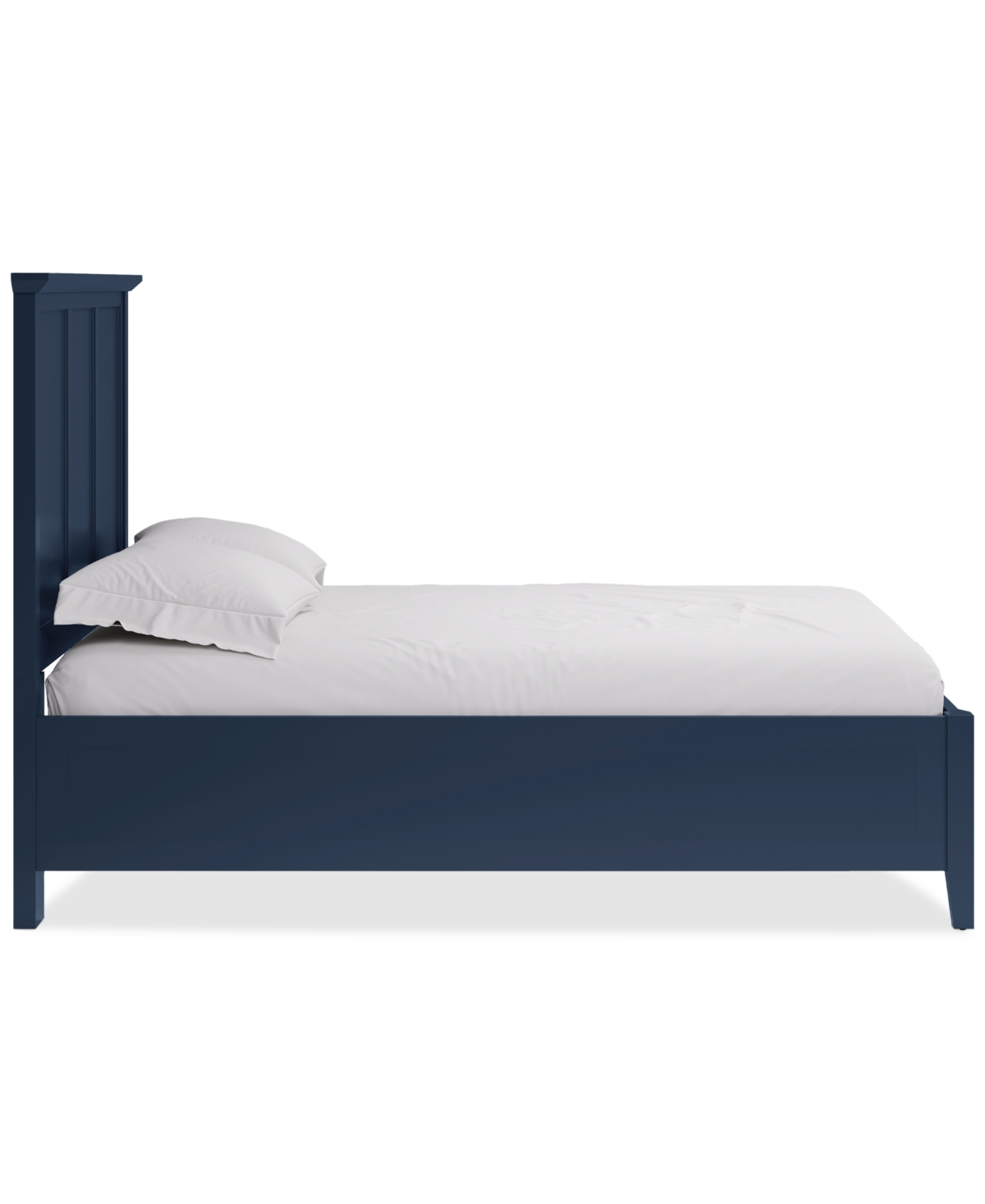 Shop Macy's Hedworth Queen Bed In Blue