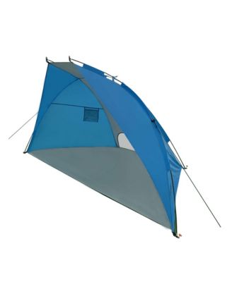 Outdoor Canopy Beach Shelter Sun Shade Tent with Carry Bag, Blue