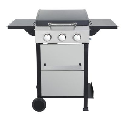 Streamdale 3-Burner Propane BBQ Grill with SS Plancha & 36900BTU