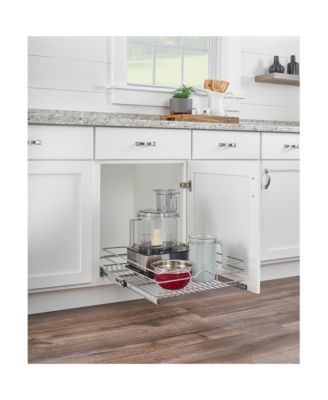 Kitchen Cabinet Pullout Shelf Organizer, 21 x 20 In, 5WB1-2120CR-1