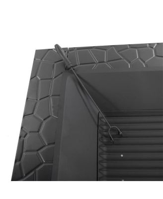 Portable Metal Fire Bowl for Courtyard – Complete with Accessories