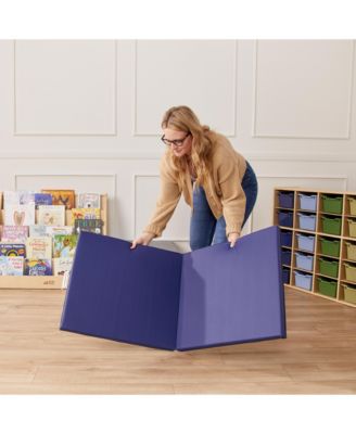 SoftZone Folding Rainbow Rest Mats, Assorted, 5-Piece