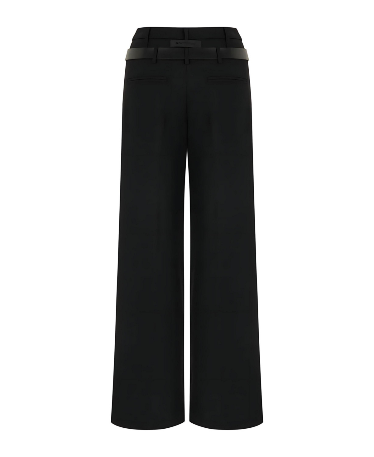 Nocturne Women's Double Waist Belted Pants