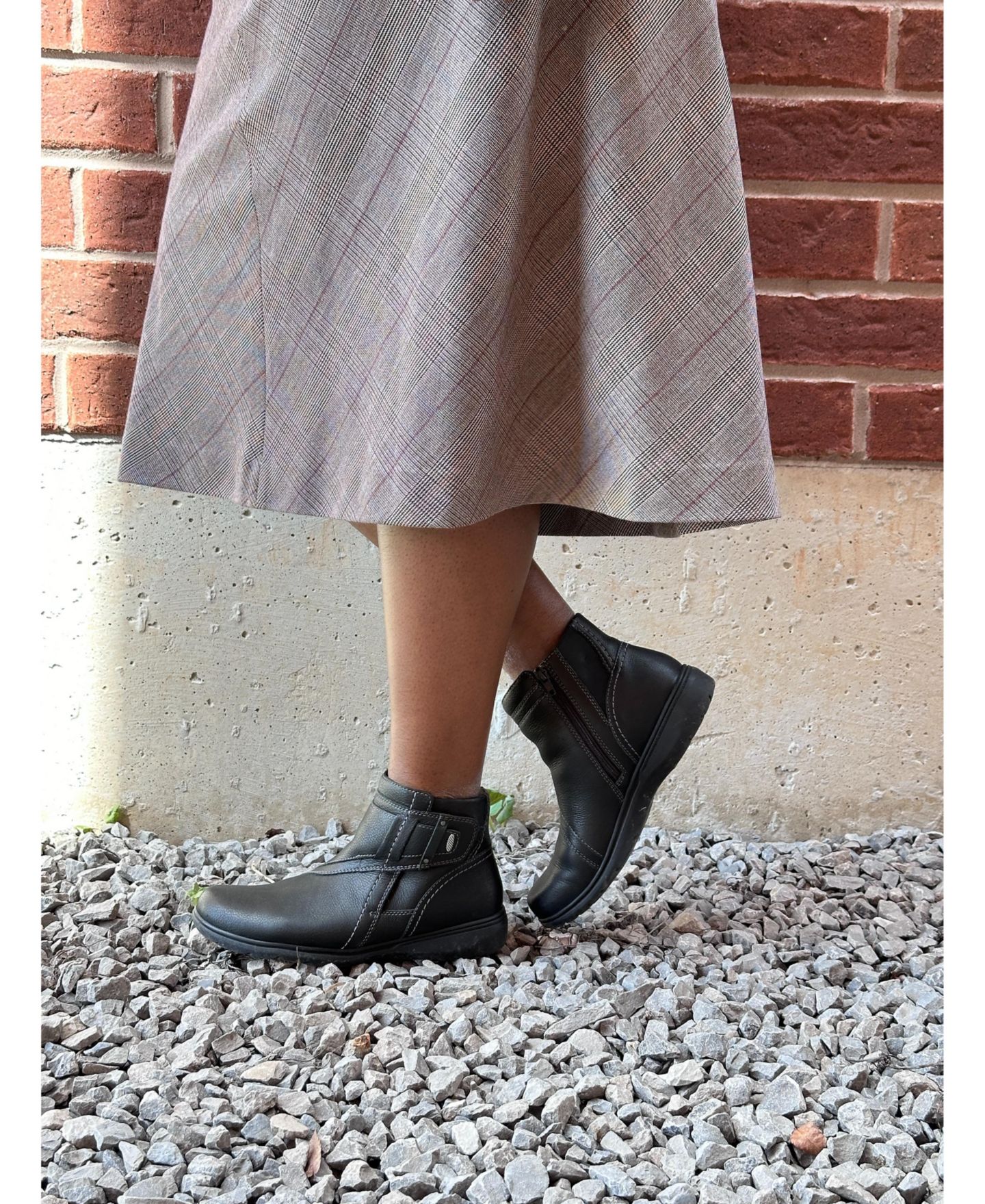 Женские ботинки Clarks Collection Carleigh Style, цвет: Чёрный кожаный — фото 10