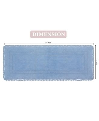 Home Weavers Casual Elegance Reversible Bath Rug, 21" x 54"