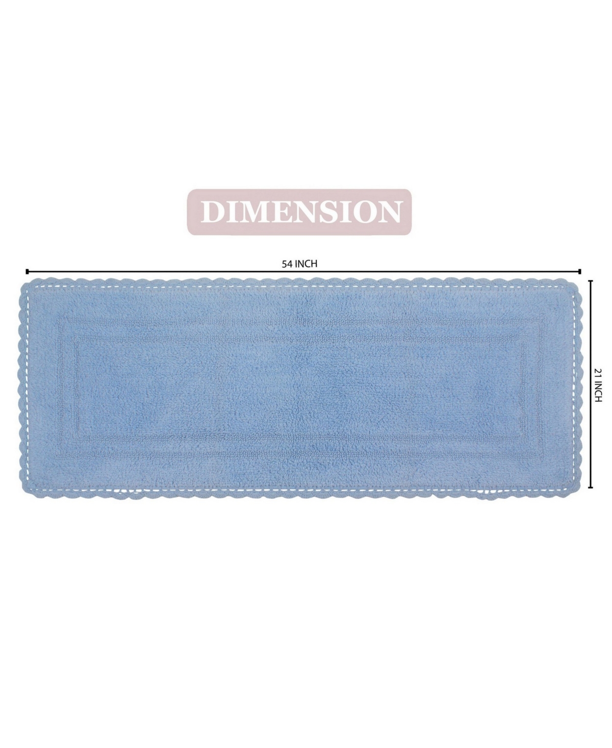 Home Weavers Casual Elegance Reversible Bath Rug