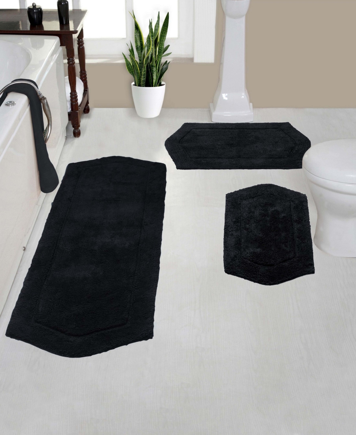 Home Weavers Waterford -Pc. Bath Rug Set