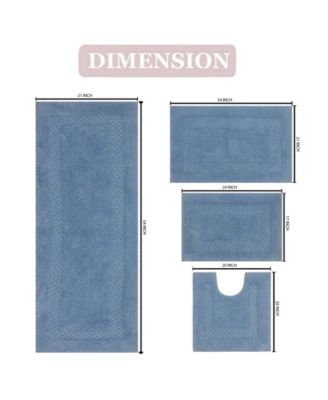 Classy 4-Pc. Bath Rug Set