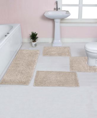Home Weavers Fantasia 4-Pc. Bath Rug Set