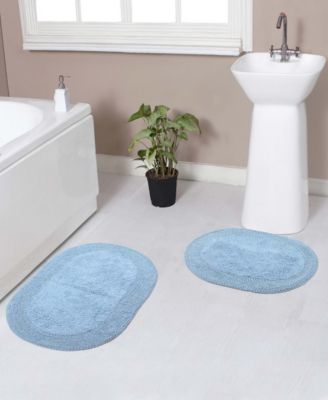 Double Ruffle 2-Pc. Bath Rug Set