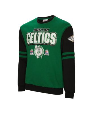 Men's Kelly Green Boston Celtics All Over Pullover Sweatshirt