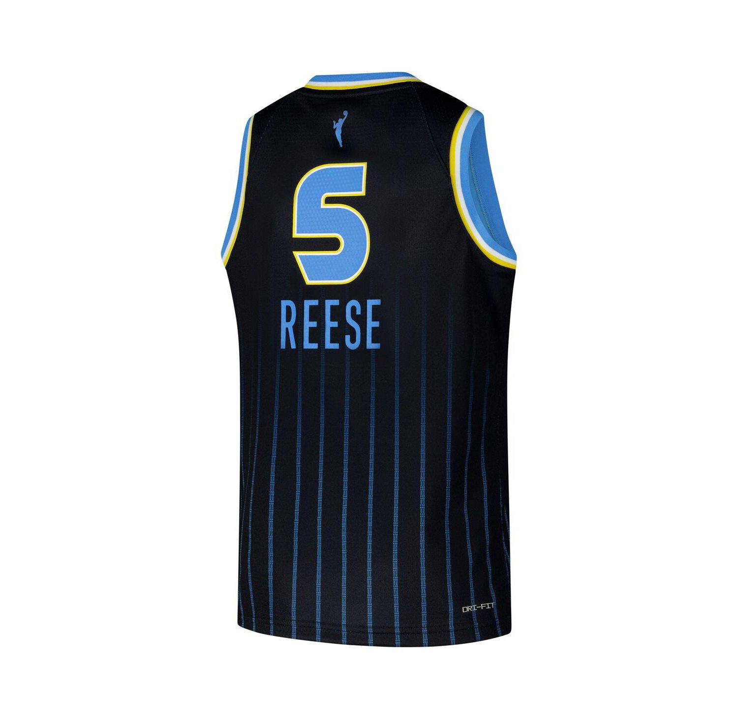 Big Boys and Girls Angel Reese Black Chicago Sky 2024 WNBA Draft Explorer Edition Victory Player Jersey