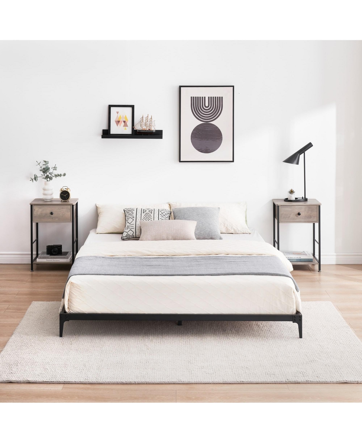 gaomon Full Size Bed Frame, 6 Inch Full Size Platform Bed Frames