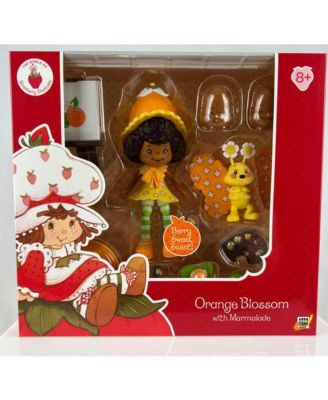 Boss Fight Studio Orange Blossom with Marmalade, Collectible Action Figure – Highly Articulated Fruity Scented Figurine with Accessories, Interchangeable Parts, and Stand – 1:12