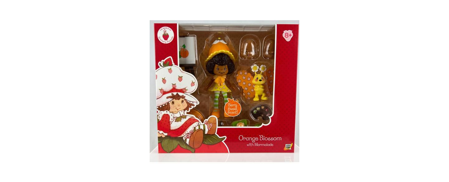 Детская фигурка Strawberry Shortcake Orange Blossom Classic 1:12 Highly-Articulated Fruity-Scented Collectible Action Figure, Ages 8+, цвет: Open Miscellaneous — фото 2